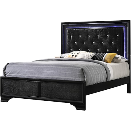 King Upholstered Bed