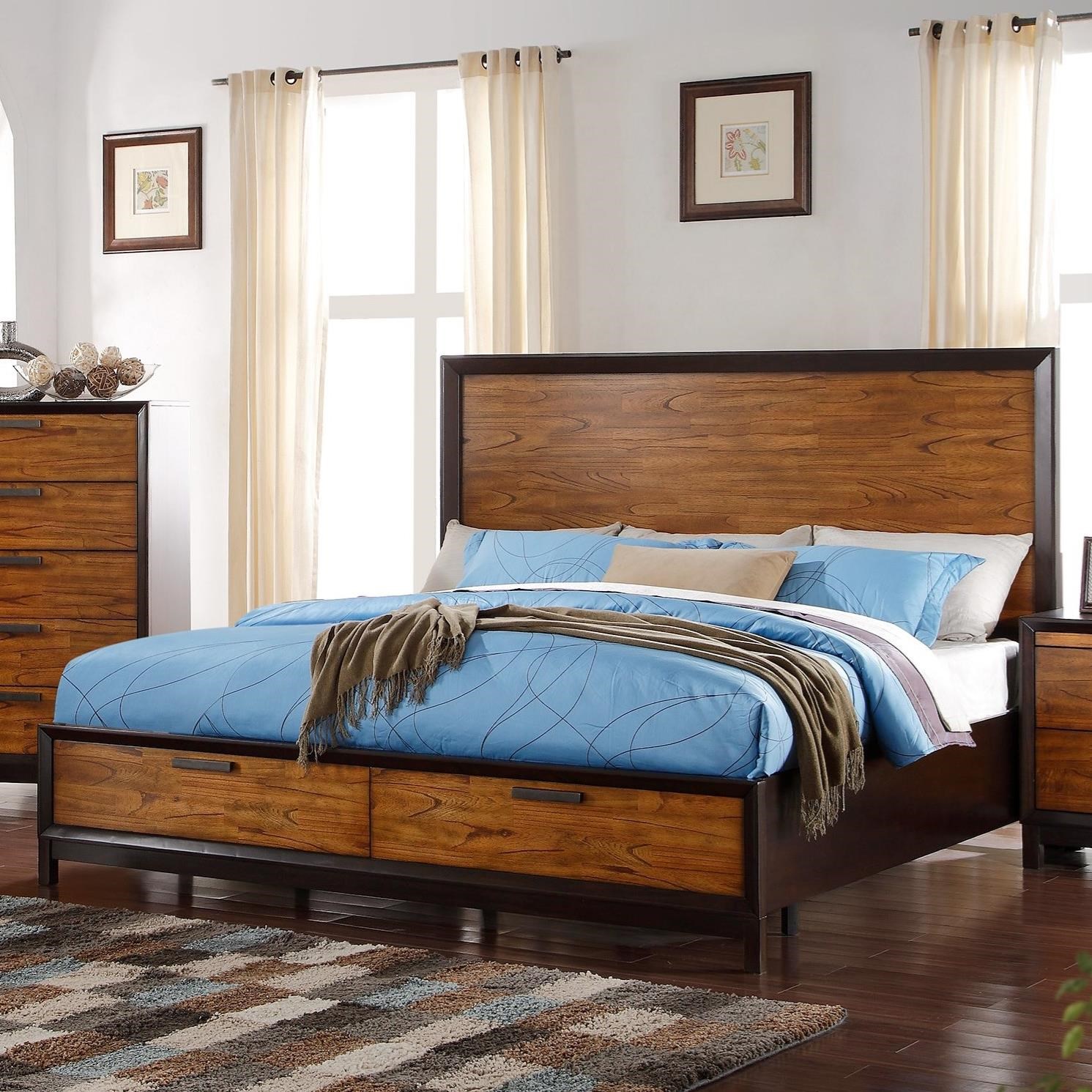 Queen Headboard and Footboard Bed