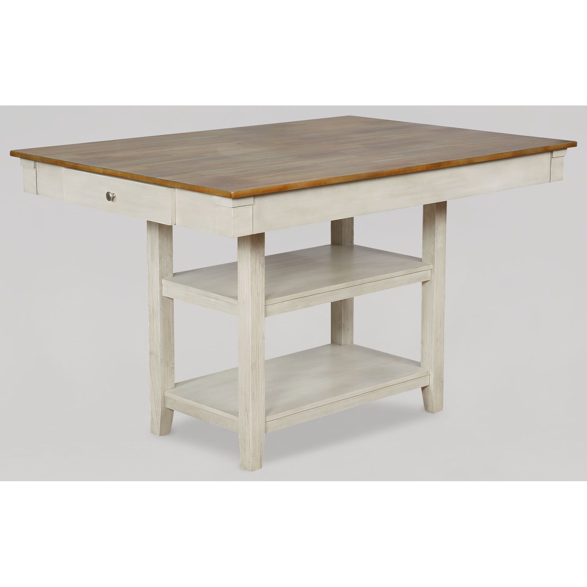 Counter Height Console Table With Drawers Homecho rustic console