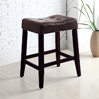 KENT SADDLE ESPRESSO 24" BARSTOOL |