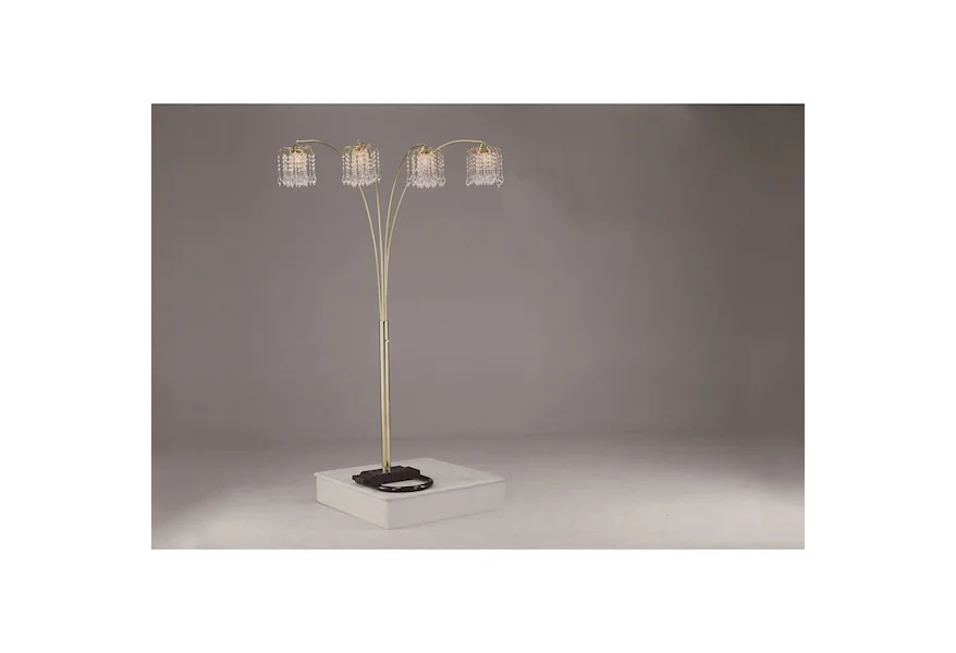 Rain Floor Lamp by Crown Mark at Royal Furniture