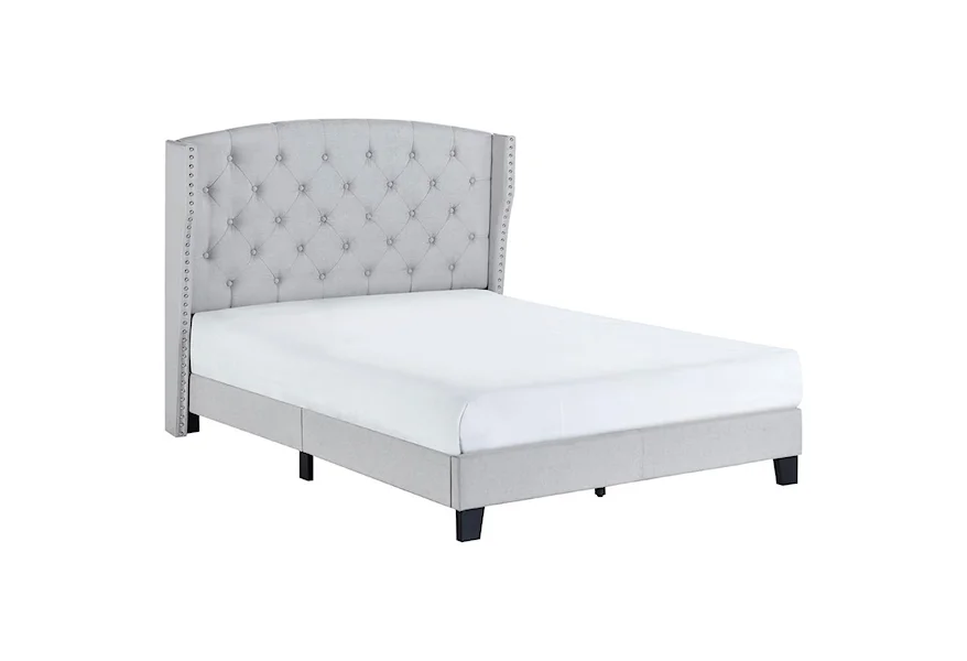 Rosemary Full Upholstered Bed by Crown Mark at Furniture Fair - North Carolina