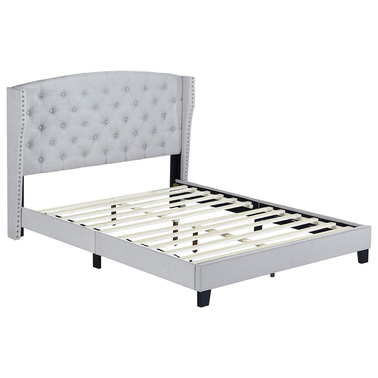 Crown Mark Rosemary Queen Upholstered Bed