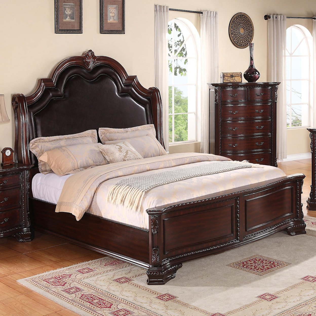 CM Sheffield King Panel Bed