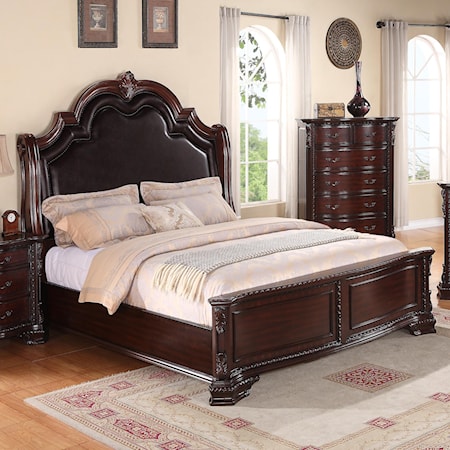 Queen Panel Bed