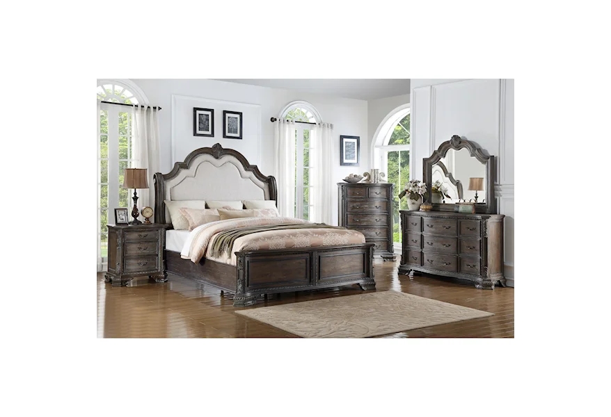 Sheffield King Bedroom Group by Crown Mark at Royal Furniture