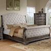 Crown Mark Sheffield Upholstered Queen Bed