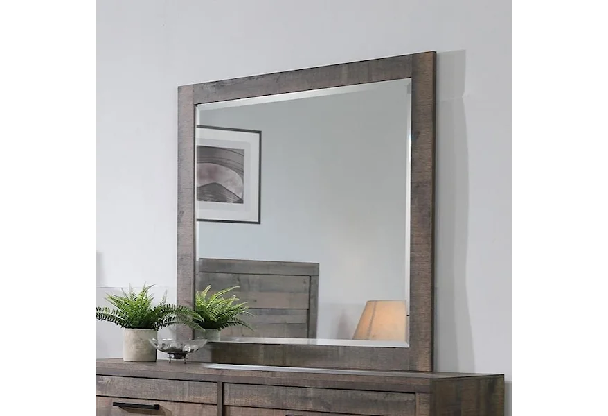 Tacoma Square Mirror by Crown Mark at Galleria Furniture, Inc.
