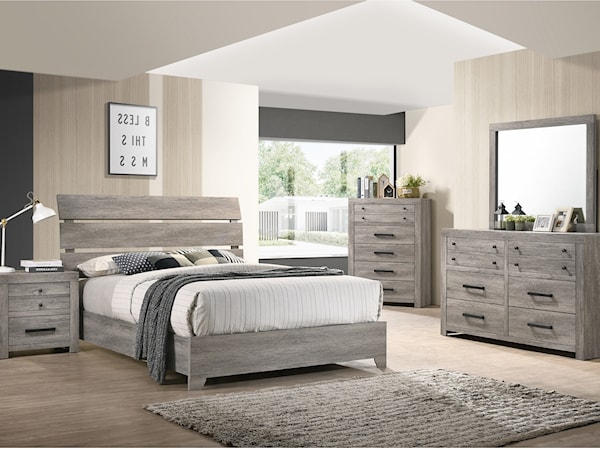 7PC Queen Bedroom Group