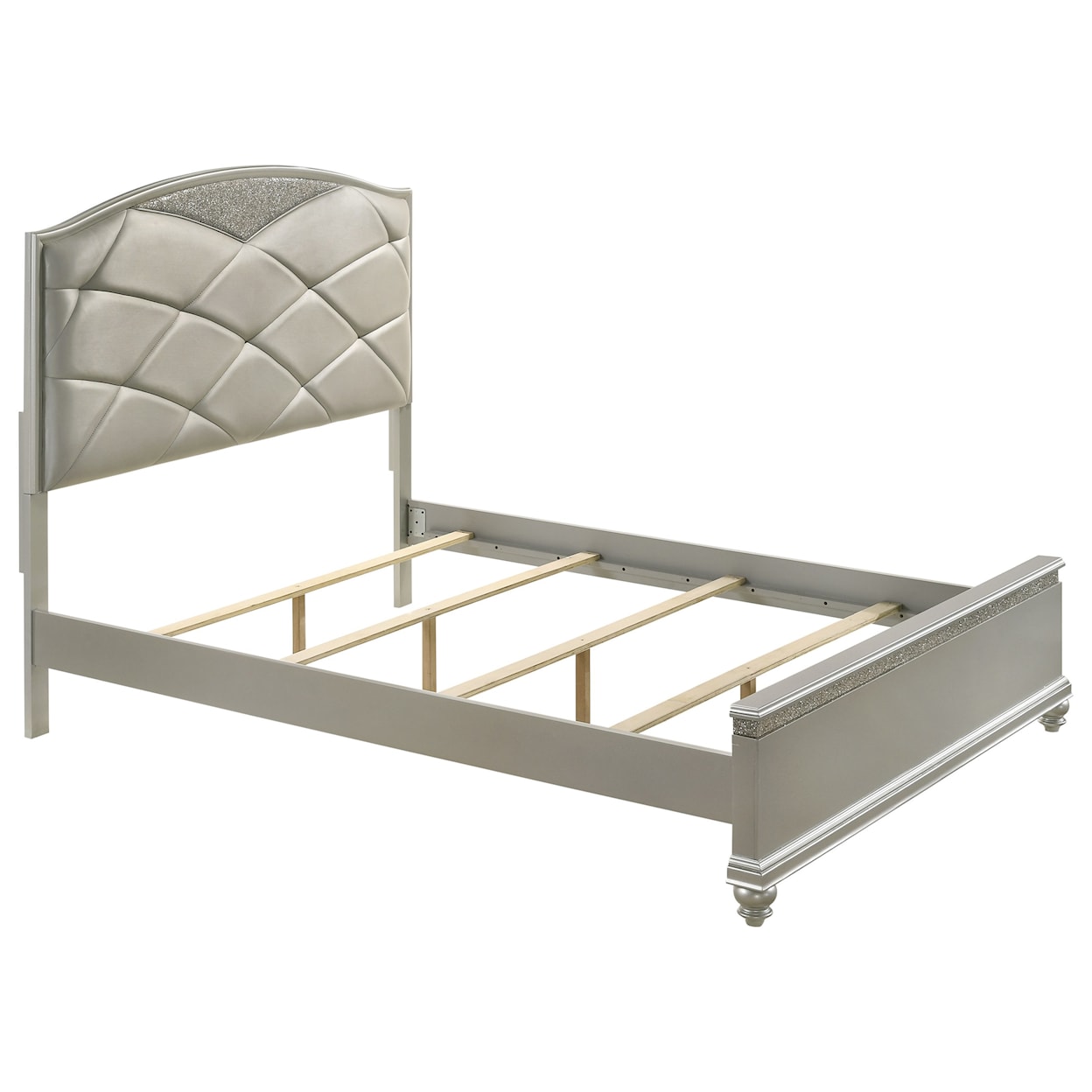 Crown Mark VALIANT Queen Platform Bed