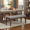 Crown Mark Vesper Dining Bench