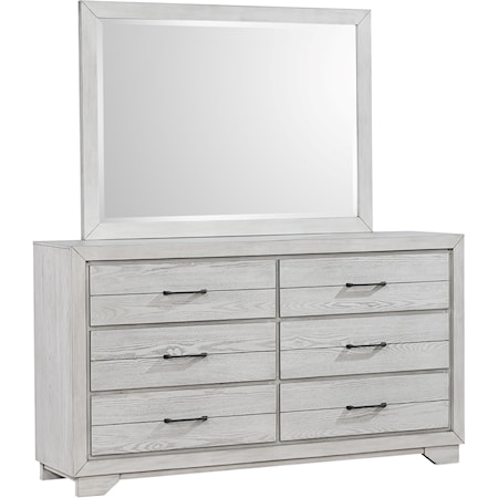 Dresser and Mirror