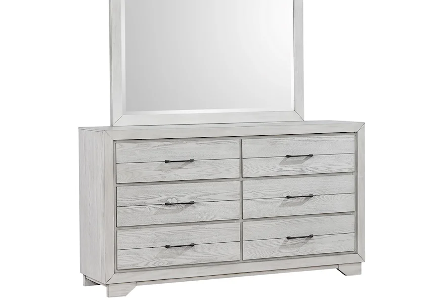 White Sands Dresser by Crown Mark at Galleria Furniture, Inc.