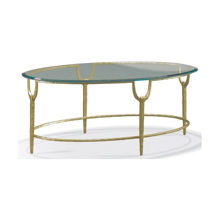 Sherrill Occasional Trifecta Oval Cocktail Table