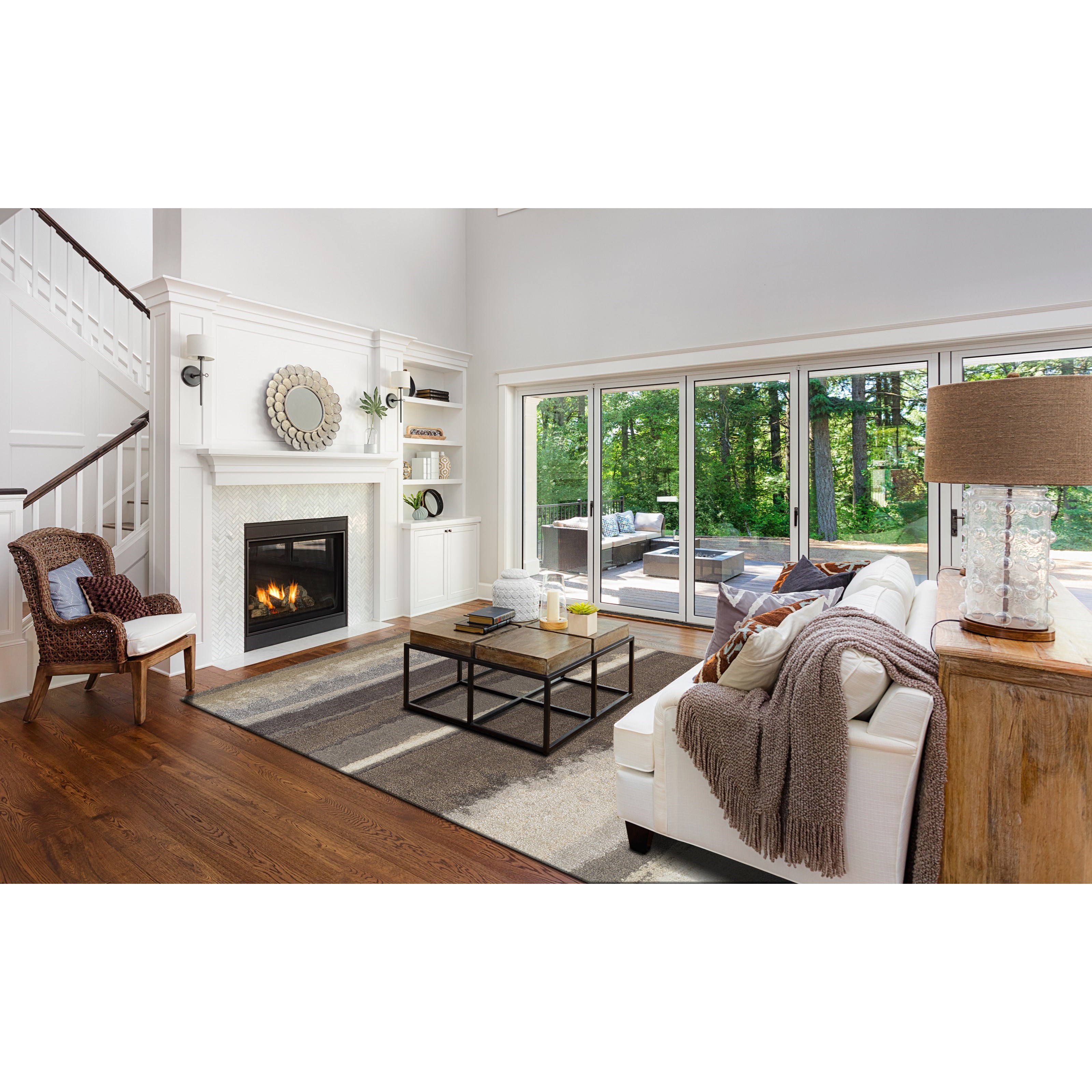 Dalyn Antigua Mocha 7'10"X10'7" Area Rug