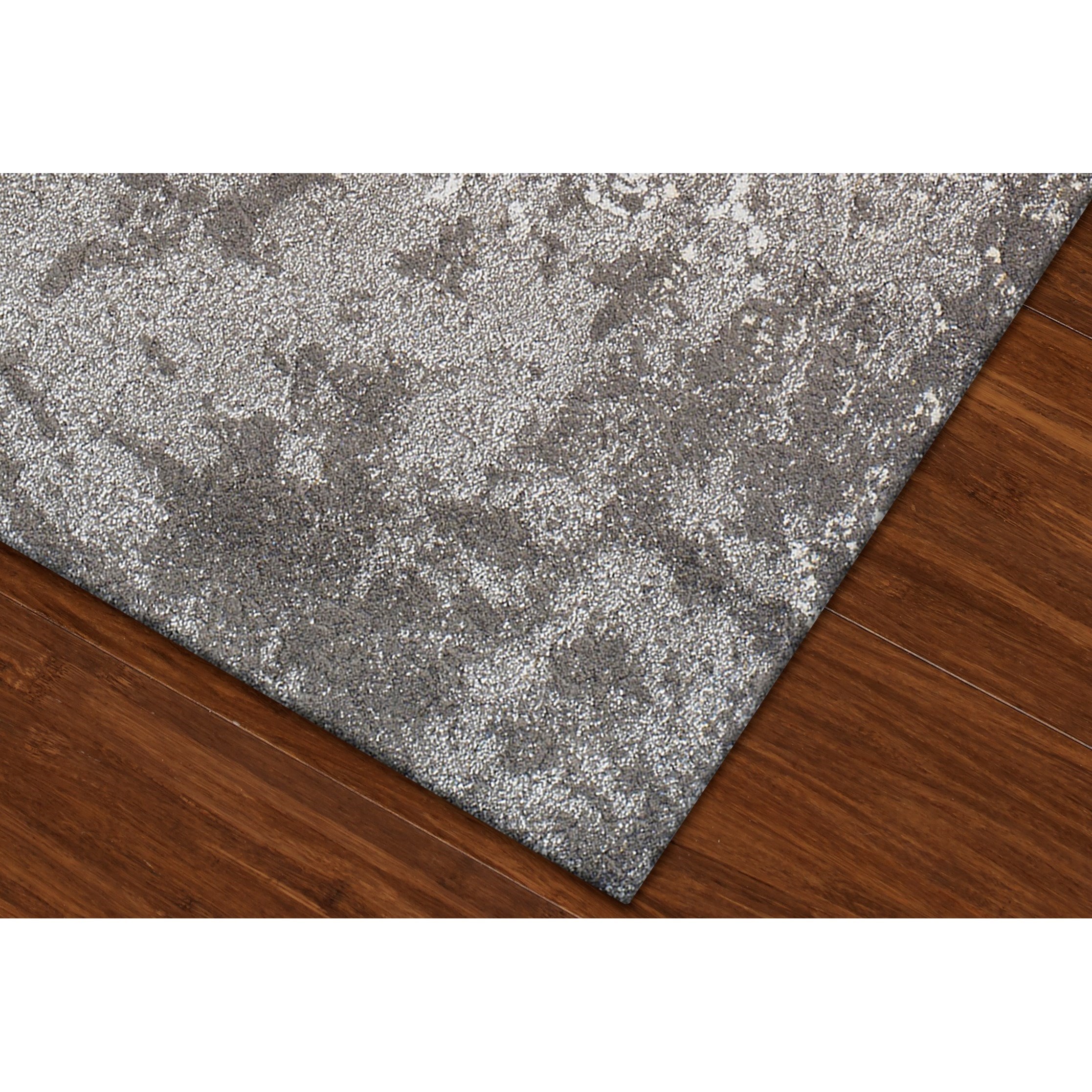 Grey 9'6"X13'2" Area Rug