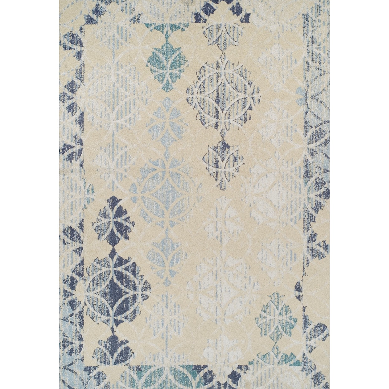 Dalyn Gala Ivory 4'11"X7' Rug