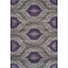 Dalyn Modern Greys Plum 5'3"X7'7" Rug