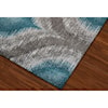 Dalyn Modern Greys Teal 5'3"X7'7" Rug