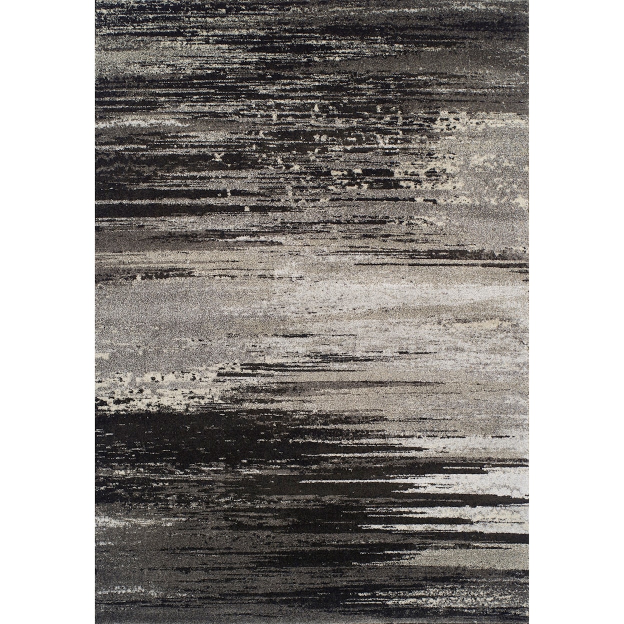 Dalyn Modern Greys Pewter 5'3"X7'7" Rug