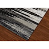 Dalyn Modern Greys Pewter 5'3"X7'7" Rug