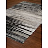 Dalyn Modern Greys Pewter 5'3"X7'7" Rug