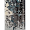 Dalyn Modern Greys Teal 5'3"X7'7" Rug