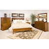 Daniels Amish Elegance King Frame Bed with Low Footboard
