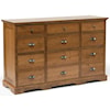 Daniel's Amish Elegance Triple Dresser