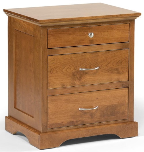 3-Drawer Nightstand