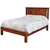 Daniel's Amish Elegance Solid Wood Queen Bed with Low Footboard