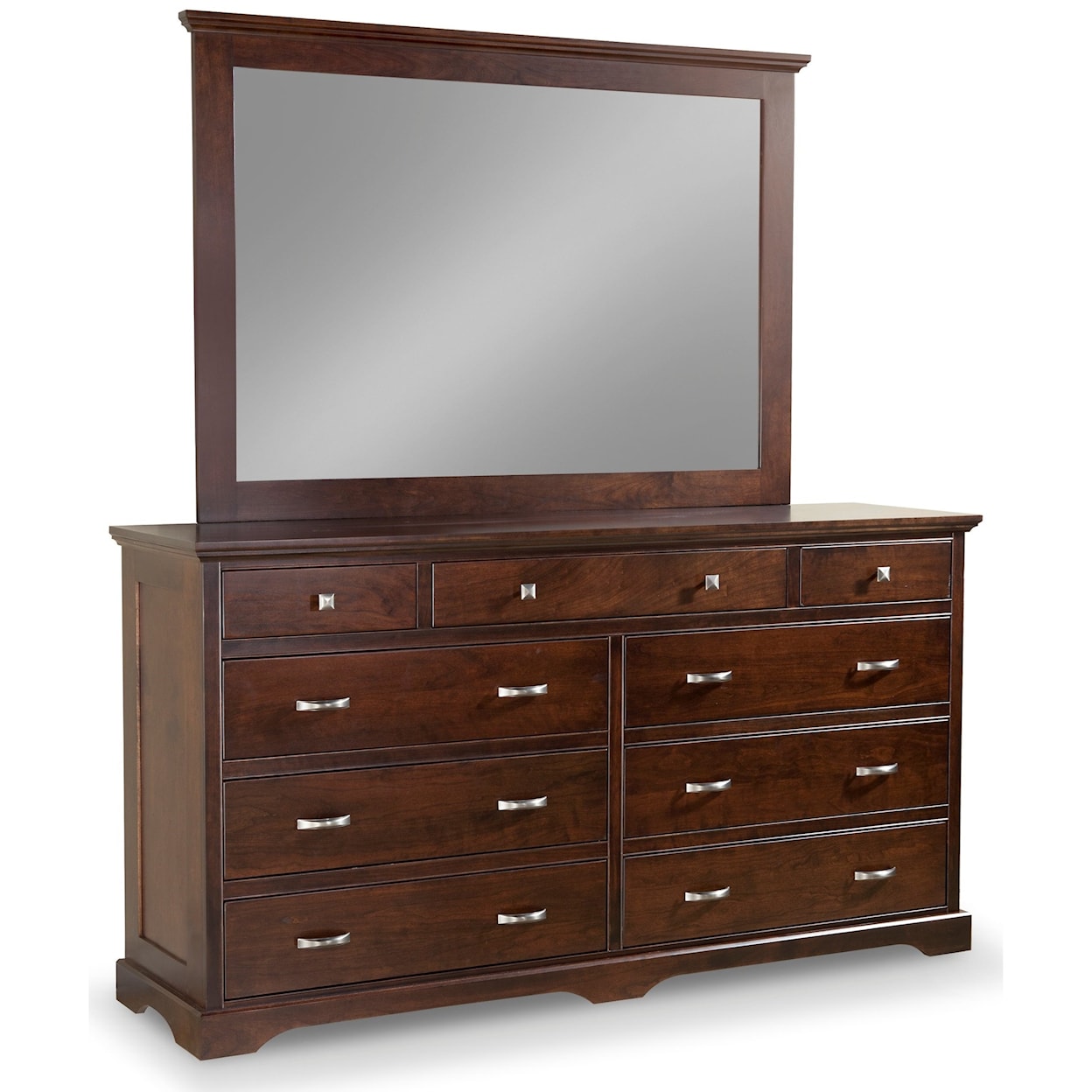 Daniel's Amish Elegance 9-Drawer Double Dresser