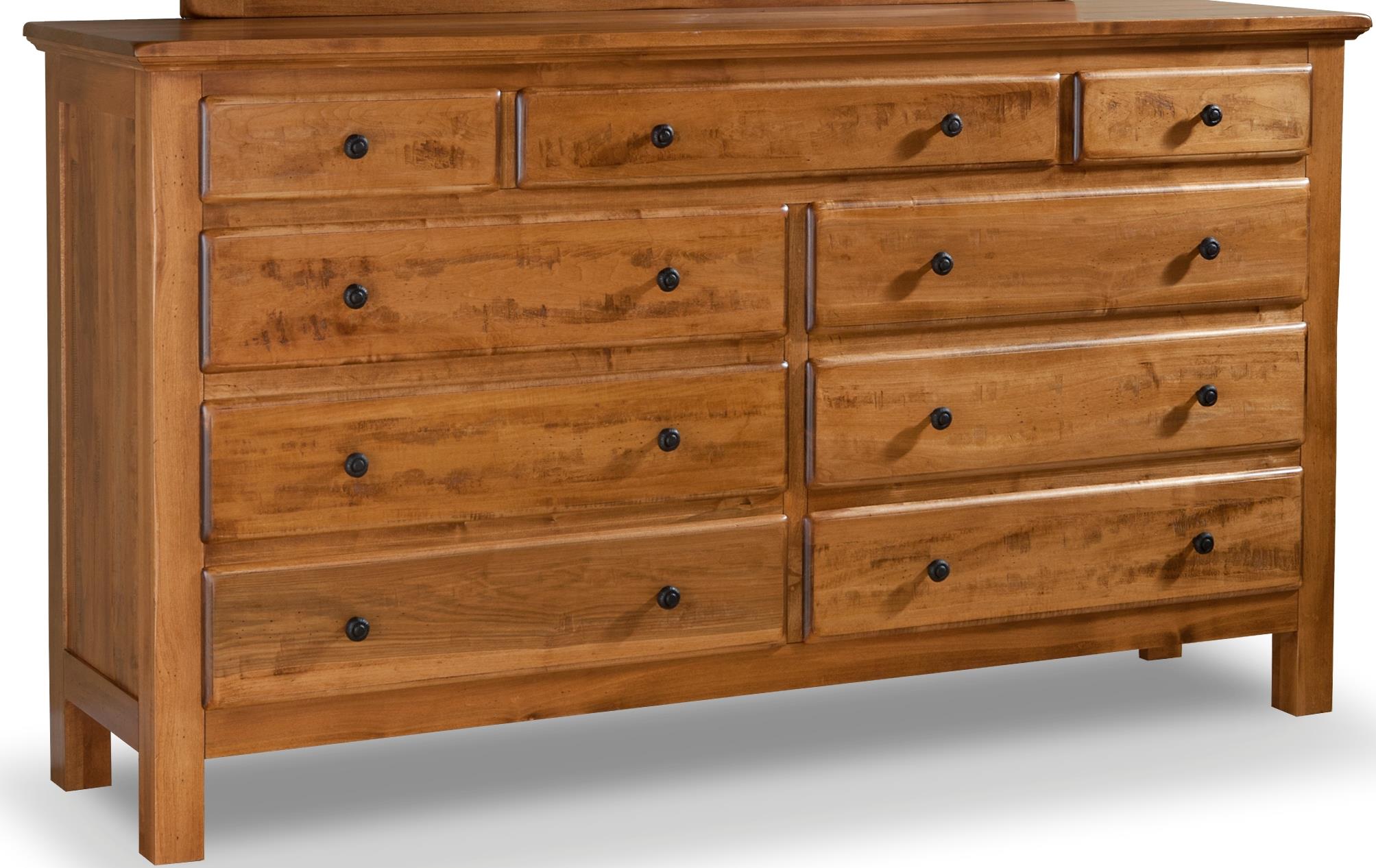 Daniels Amish Lewiston 9 Drawer Double Dresser Sprintz Furniture