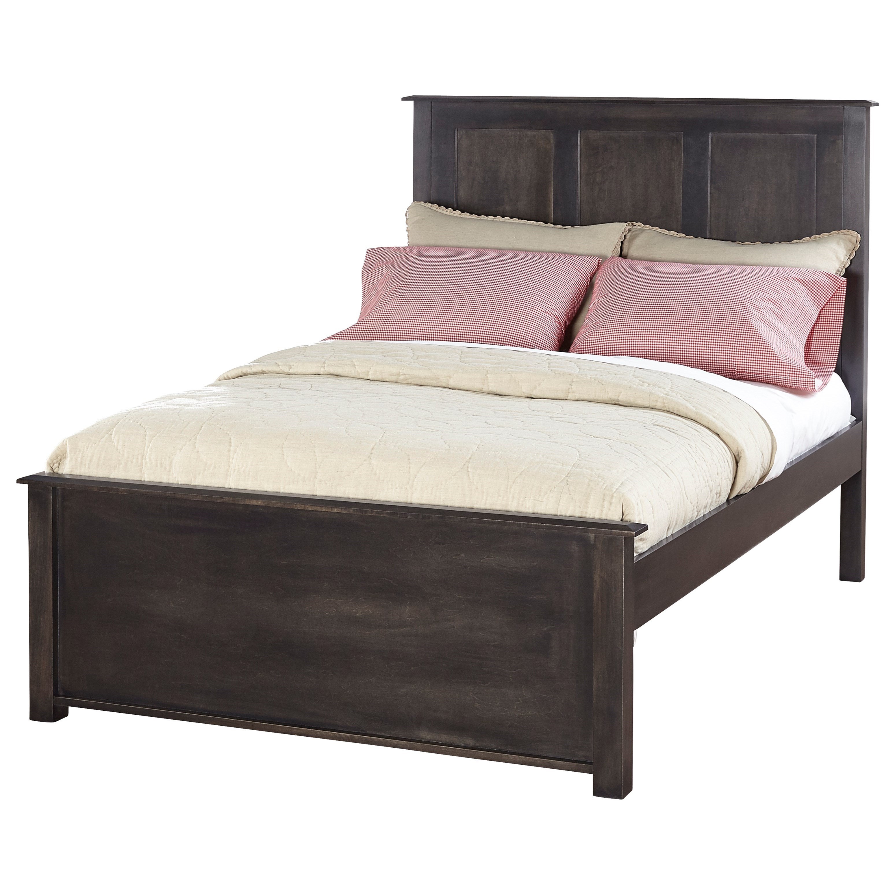 Daniel's Amish Manchester Full Panel Bed with Trundle