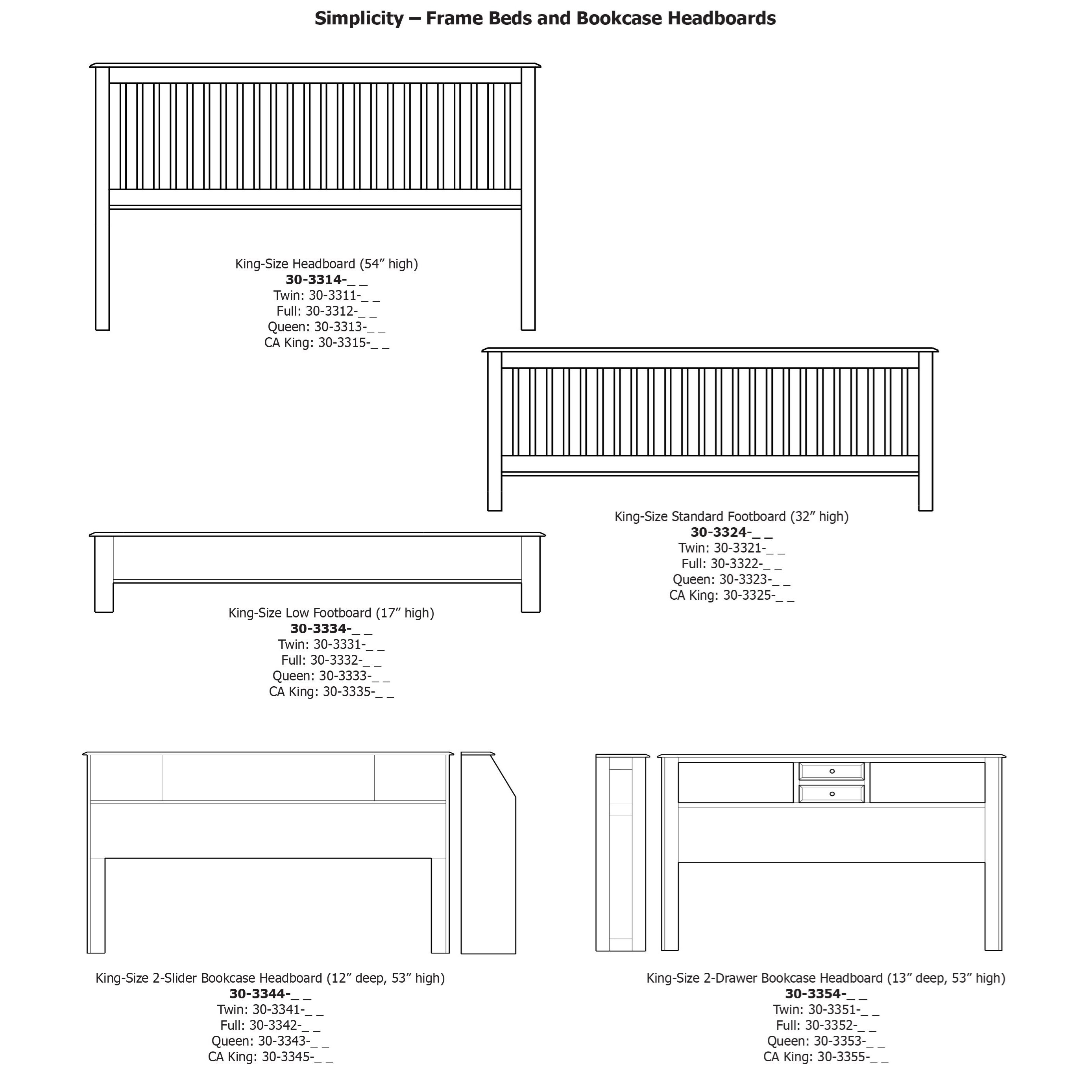 Daniel's Amish Simplicity Twin Bed