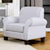Decor-Rest 2025 Casual Upholstered Chair with Rolled Arms
