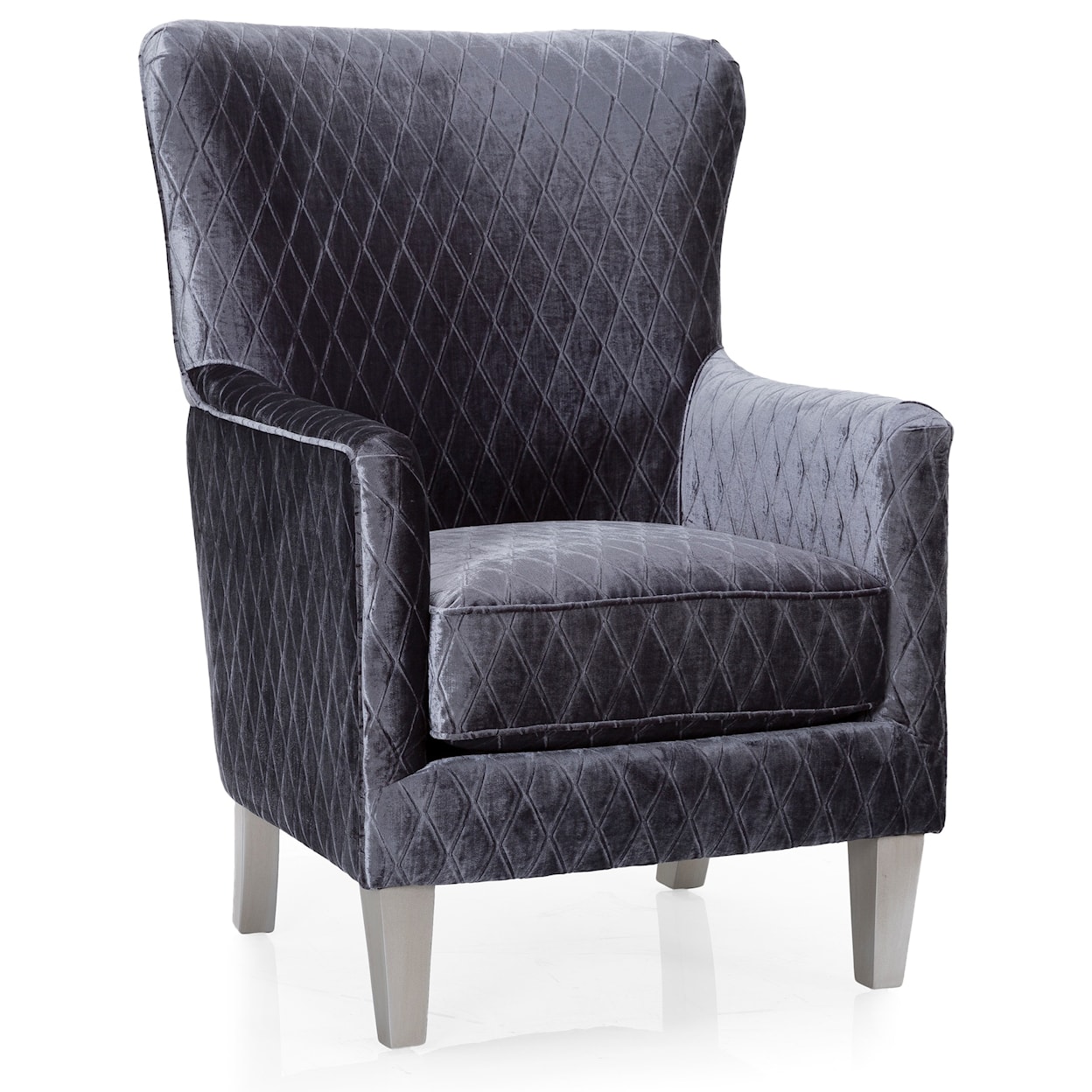 Taelor Designs 2379 Contemporary Wing Back Chair