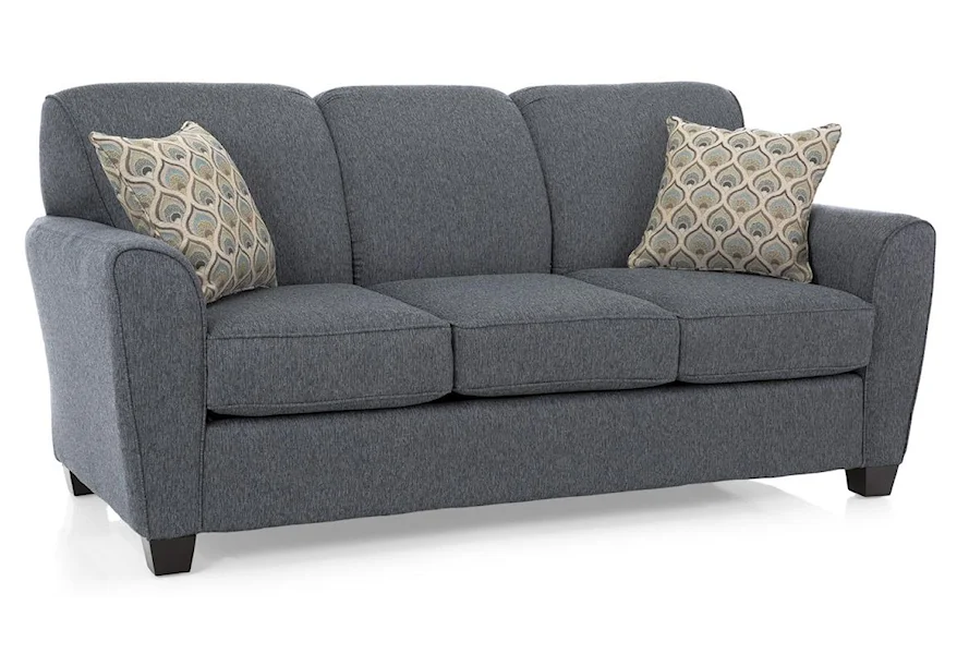 2404 Transitional Sofa by Decor-Rest at Lucas Furniture & Mattress