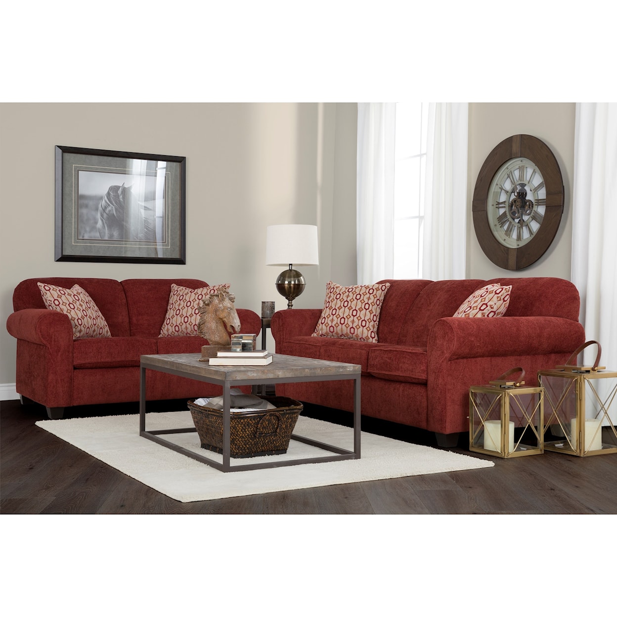 Decor-Rest 2455 Contemporary Sofa