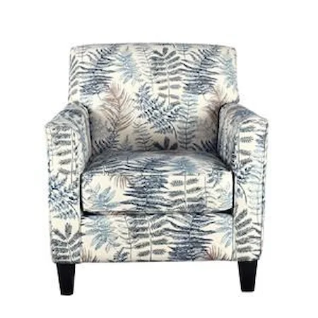 Accent Chair with Tight Seat Back