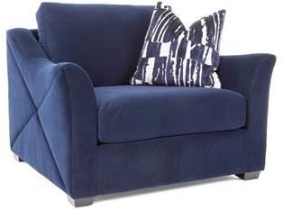 Navy blue chair shop and a half