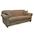 Decor-Rest 2455 Casual Style Upholstered Sofa with Tapered Legs