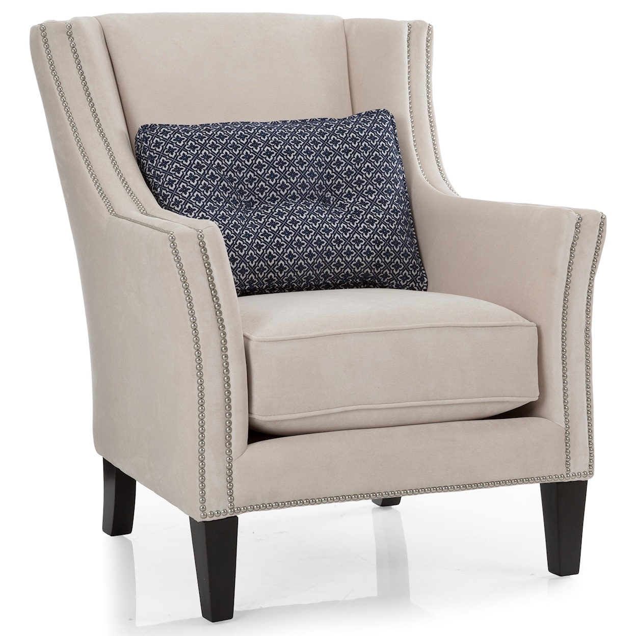 Decor-Rest Upholstered Accents Track Arm Chair