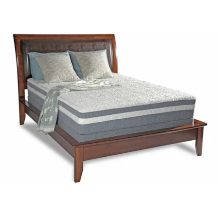 Eastern King Medium Plush Memory Foam Mattress and Foundation