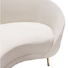 Diamond Sofa Furniture Celine Curved Sofa