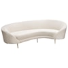 Diamond Sofa Furniture Celine Curved Sofa