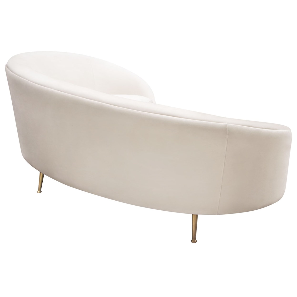 Diamond Sofa Furniture Celine Curved Sofa