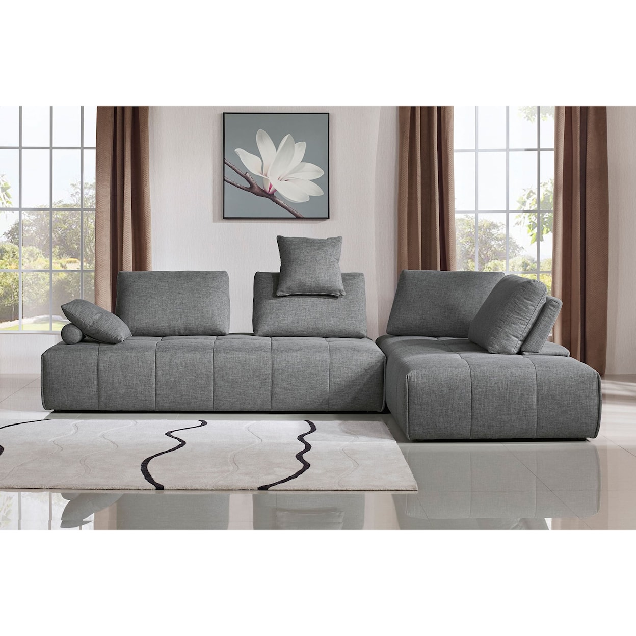 Diamond Sofa Furniture Cloud Lounge Sectional