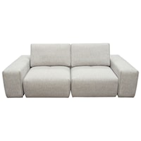 Modular Loveseat with Adjustable Backrests