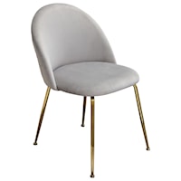 Contemporary 2-Pack Dining Side Chairs